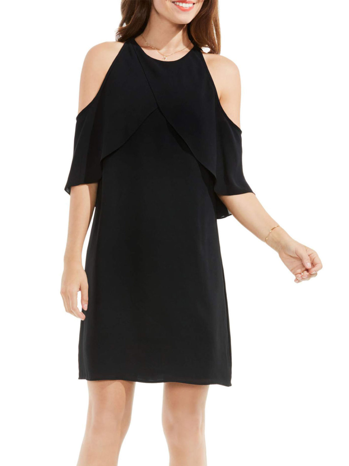 Vince camuto cold shoulder on sale dress